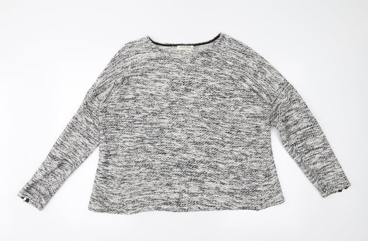 M&S Womens White   Pullover Jumper Size 18