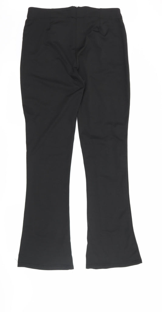 Preworn Womens Black   Trousers  Size 32 L31 in