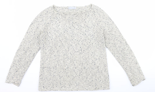 J.F.W Womens Beige   Pullover Jumper Size S
