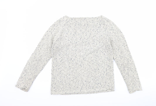 J.F.W Womens Beige   Pullover Jumper Size S