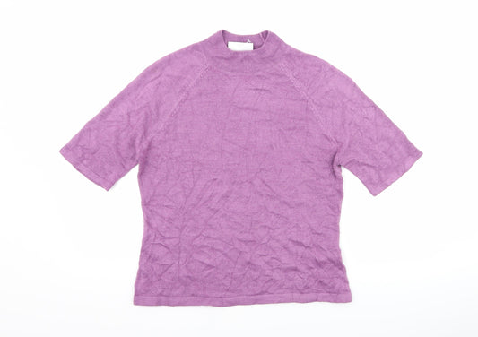 BHS Womens Purple   Basic T-Shirt Size 12