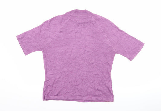 BHS Womens Purple   Basic T-Shirt Size 12