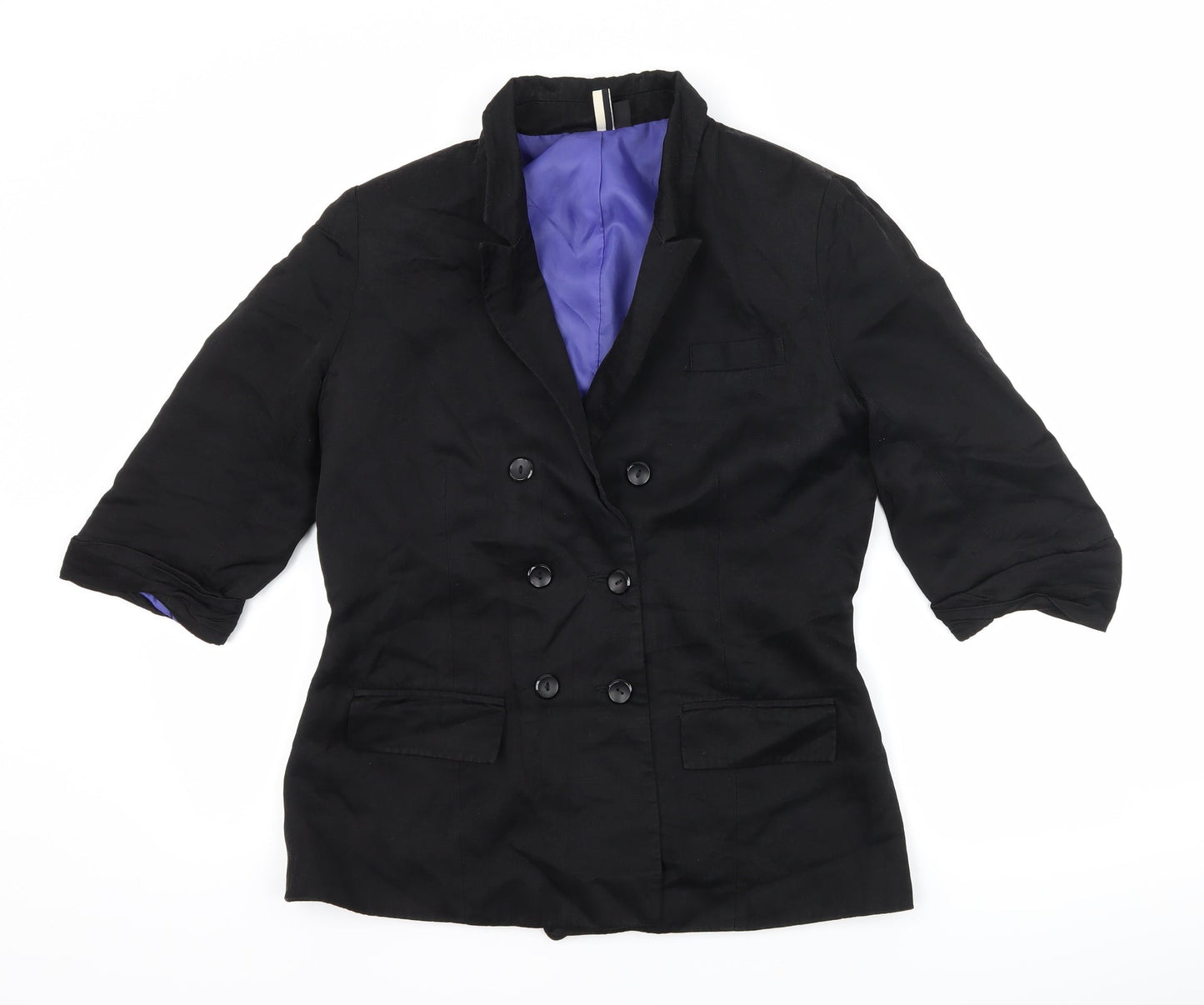 Topshop Womens Black   Jacket  Size 12