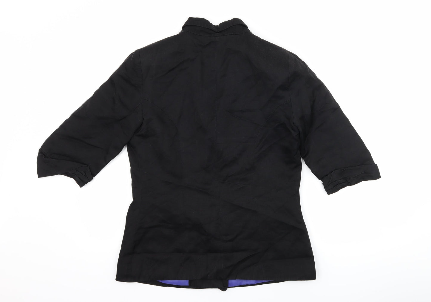 Topshop Womens Black   Jacket  Size 12