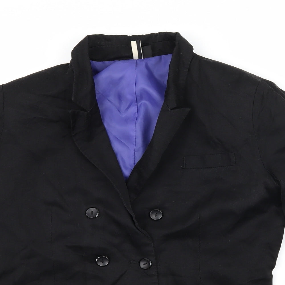 Topshop Womens Black   Jacket  Size 12