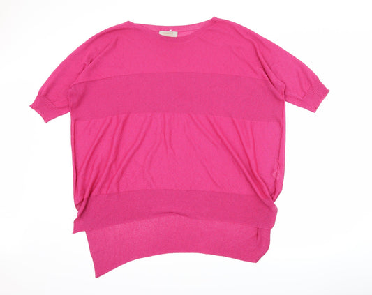 Luisa Conti Womens Pink   Basic T-Shirt Size S