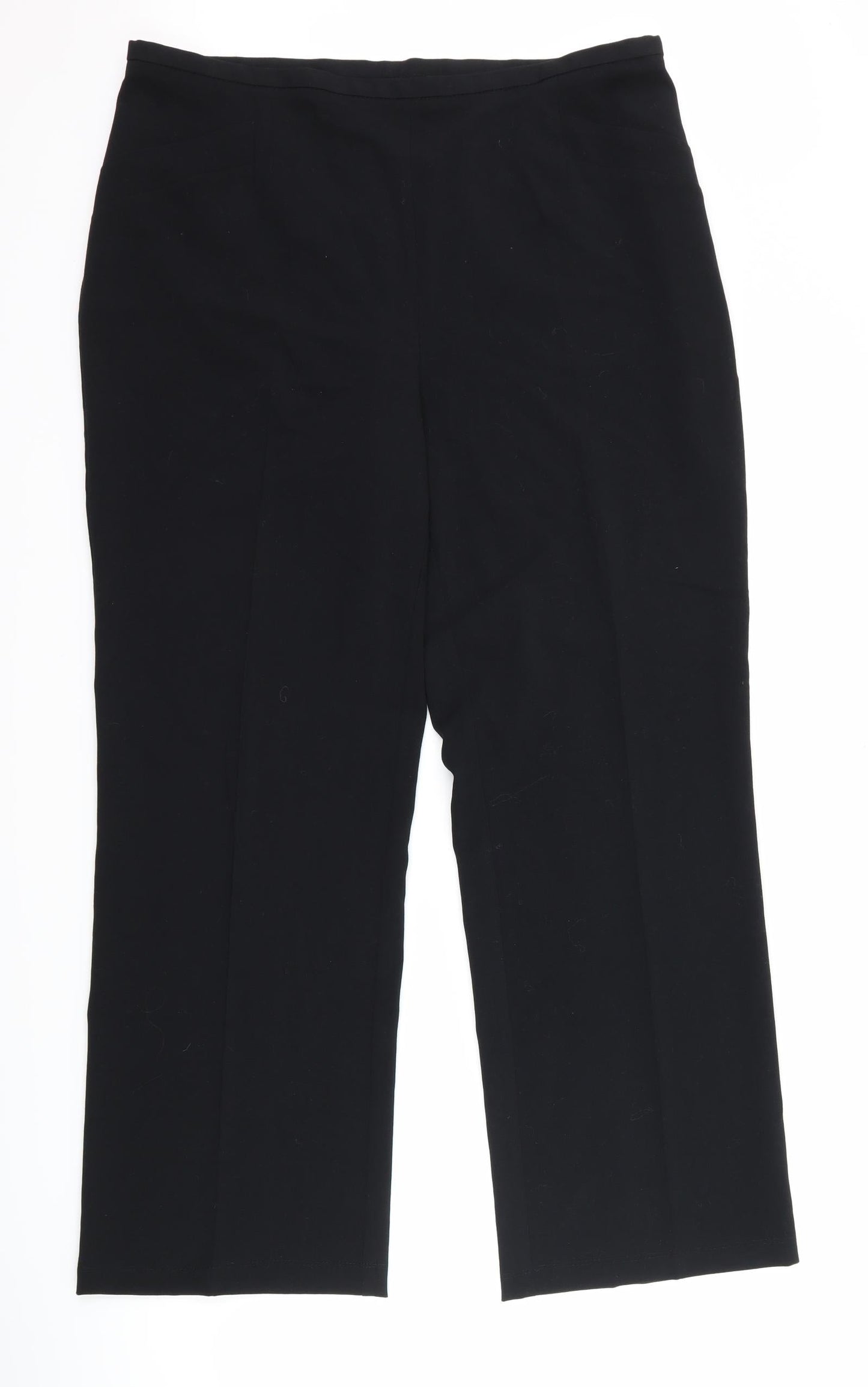 Marks and Spencer Womens Black   Trousers  Size 36 L30 in