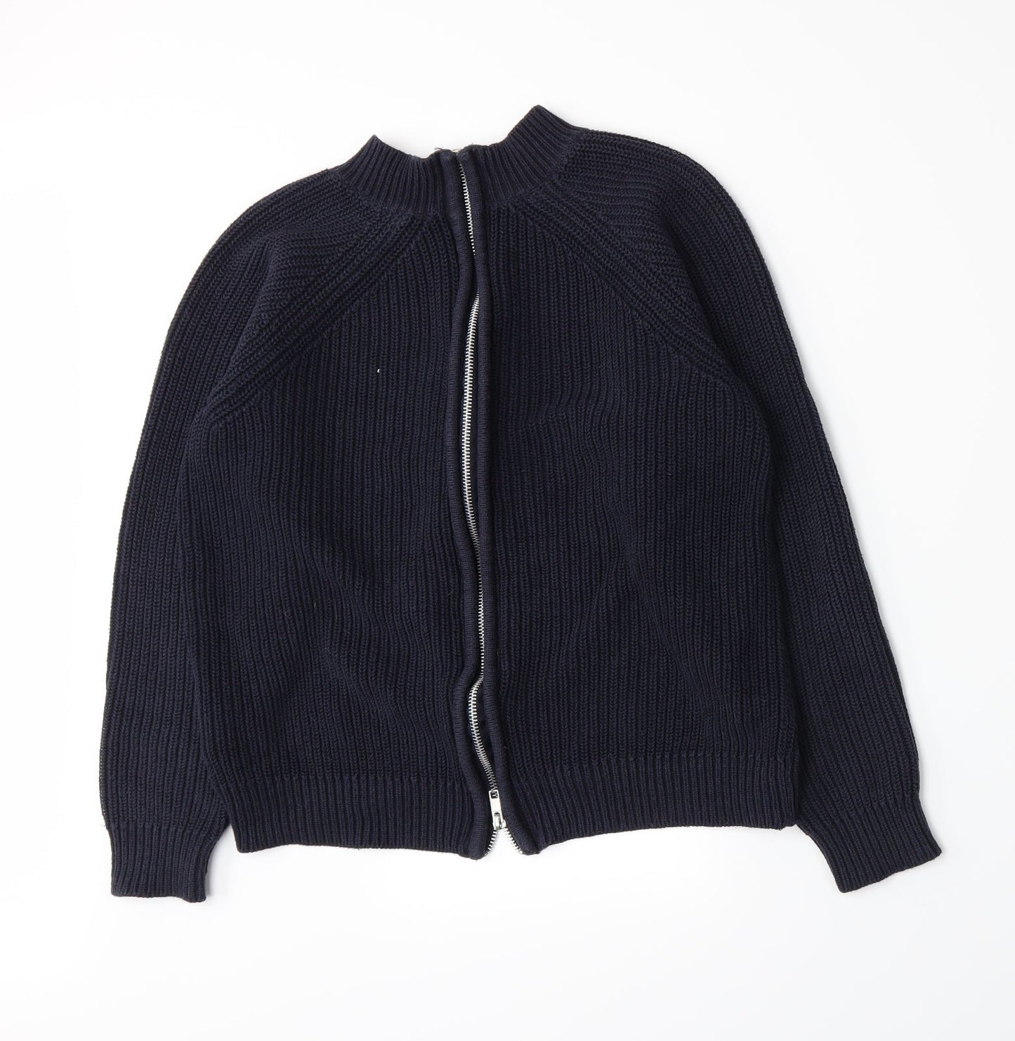 H&M Womens Blue  Knit Pullover Jumper Size S