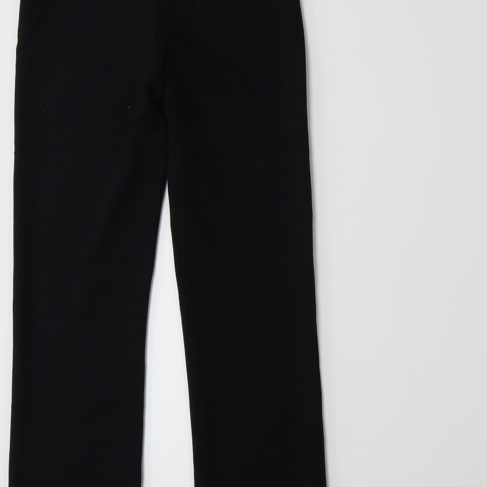 George Girls Black   Capri Trousers Size 9-10 Years