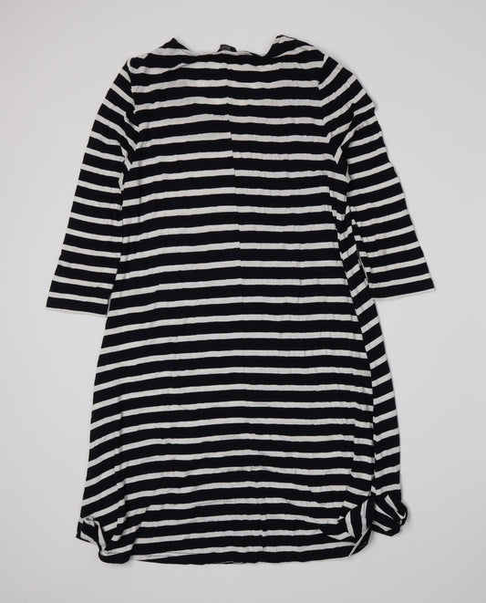 F&F Womens Blue Striped  A-Line  Size 12