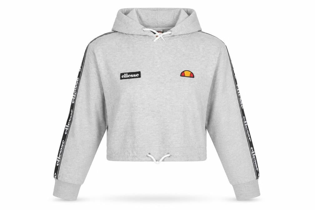 Womens UK 4 Regular ellesse Grey Pullover Hoodie