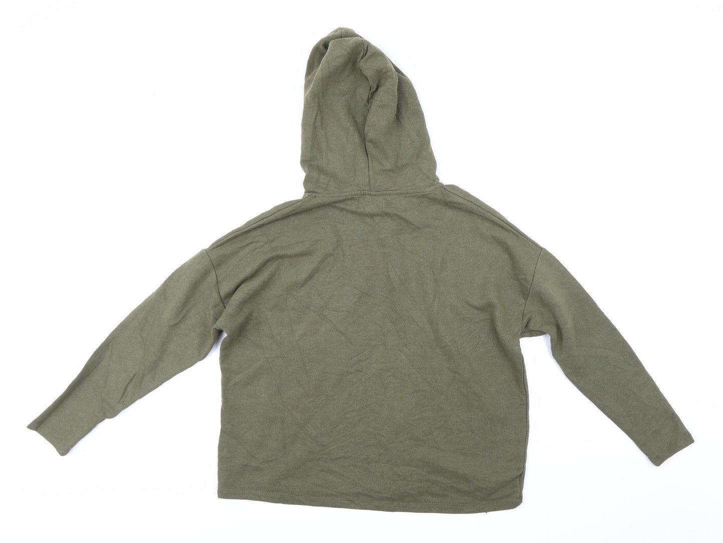 Pull & Bear Womens Green   Pullover Hoodie Size XS