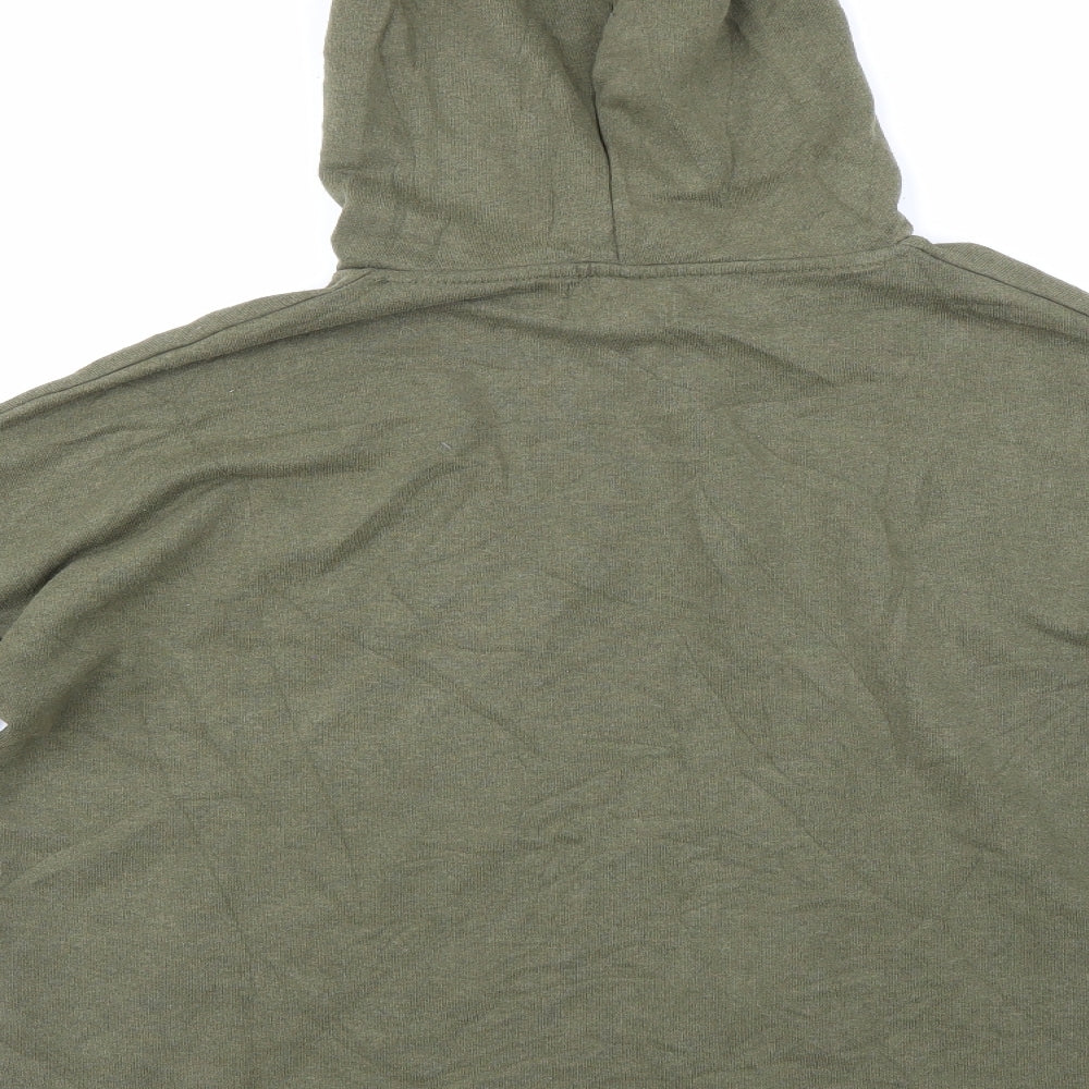 Pull & Bear Womens Green   Pullover Hoodie Size XS