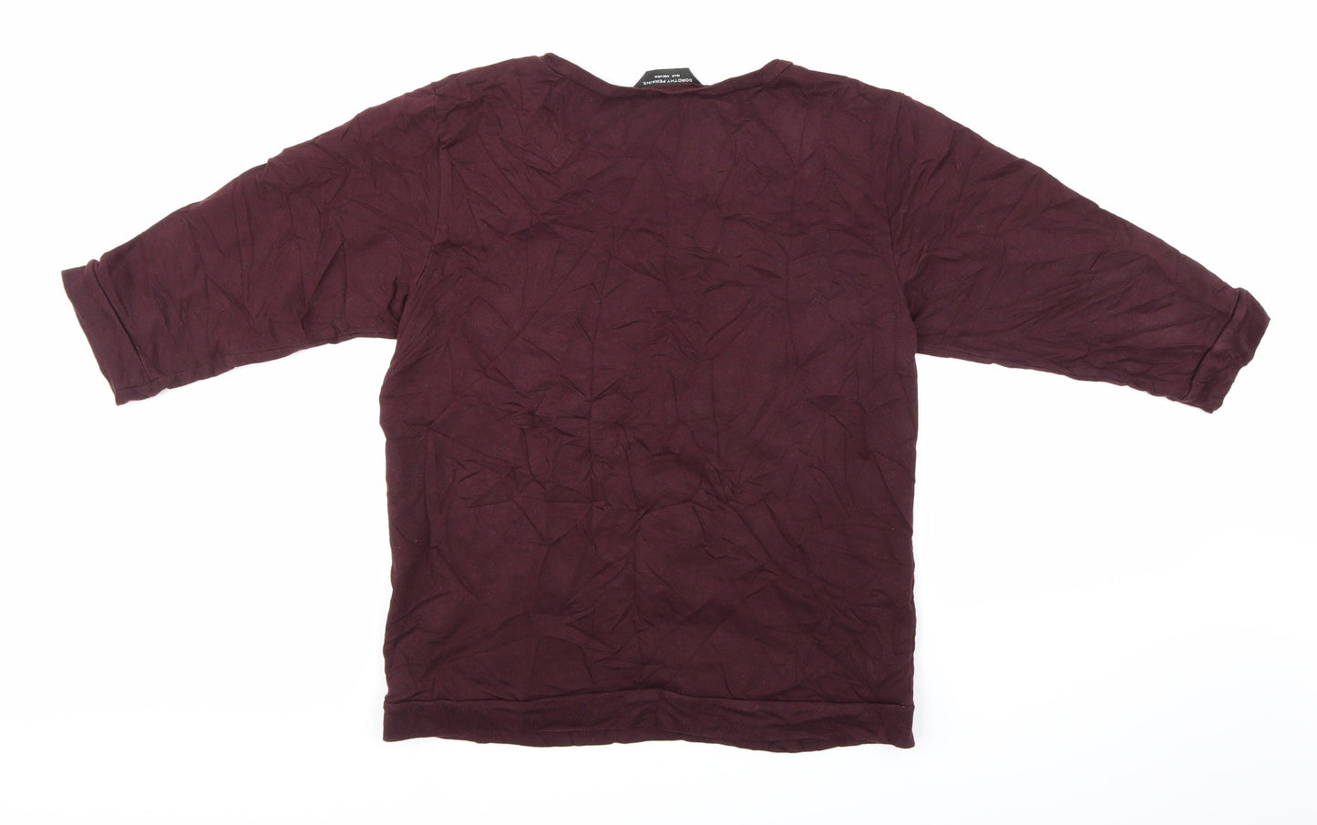 Dorothy Perkins Womens Purple   Pullover Sweatshirt Size 12