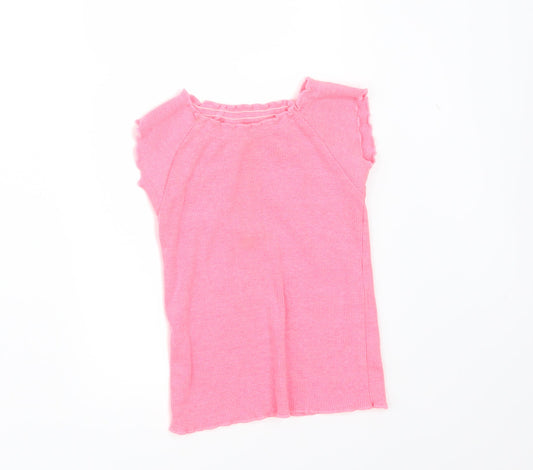 NEXT Girls Pink   Basic T-Shirt Size 4 Years