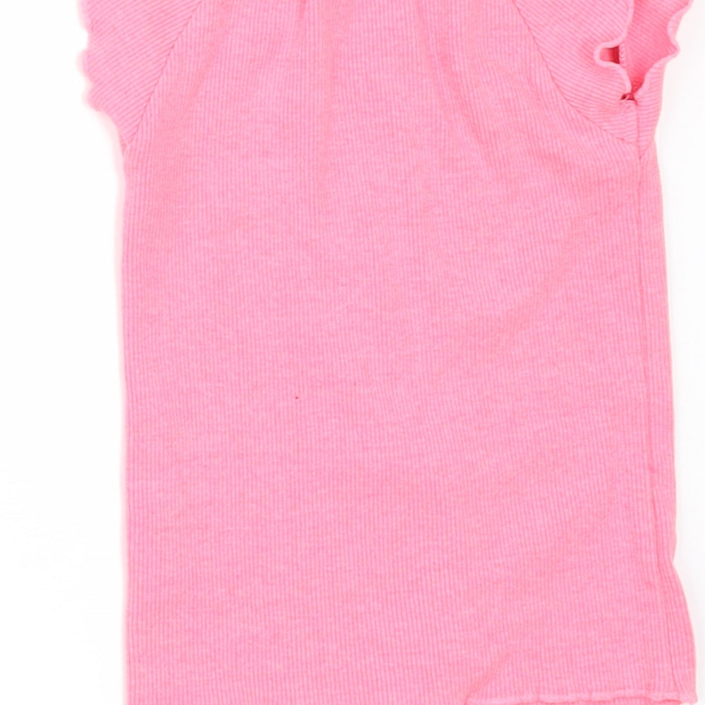 NEXT Girls Pink   Basic T-Shirt Size 4 Years