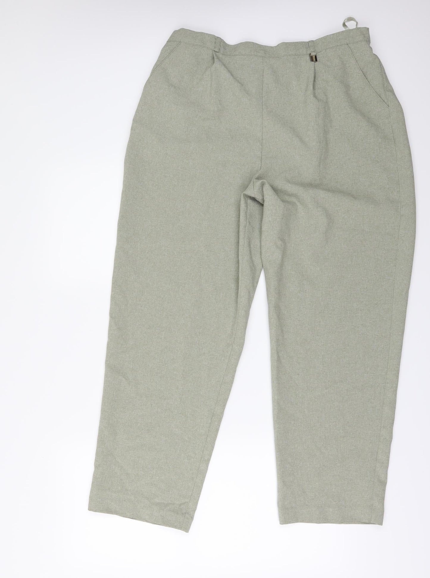 Classic Womens Green   Trousers  Size 18 L25 in
