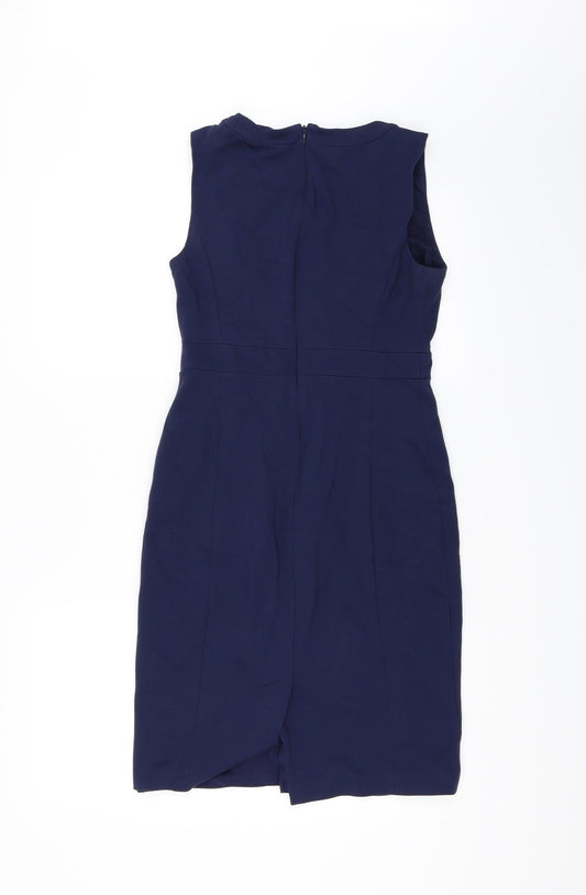 Classiques Entier Womens Blue   Pencil Dress  Size 2