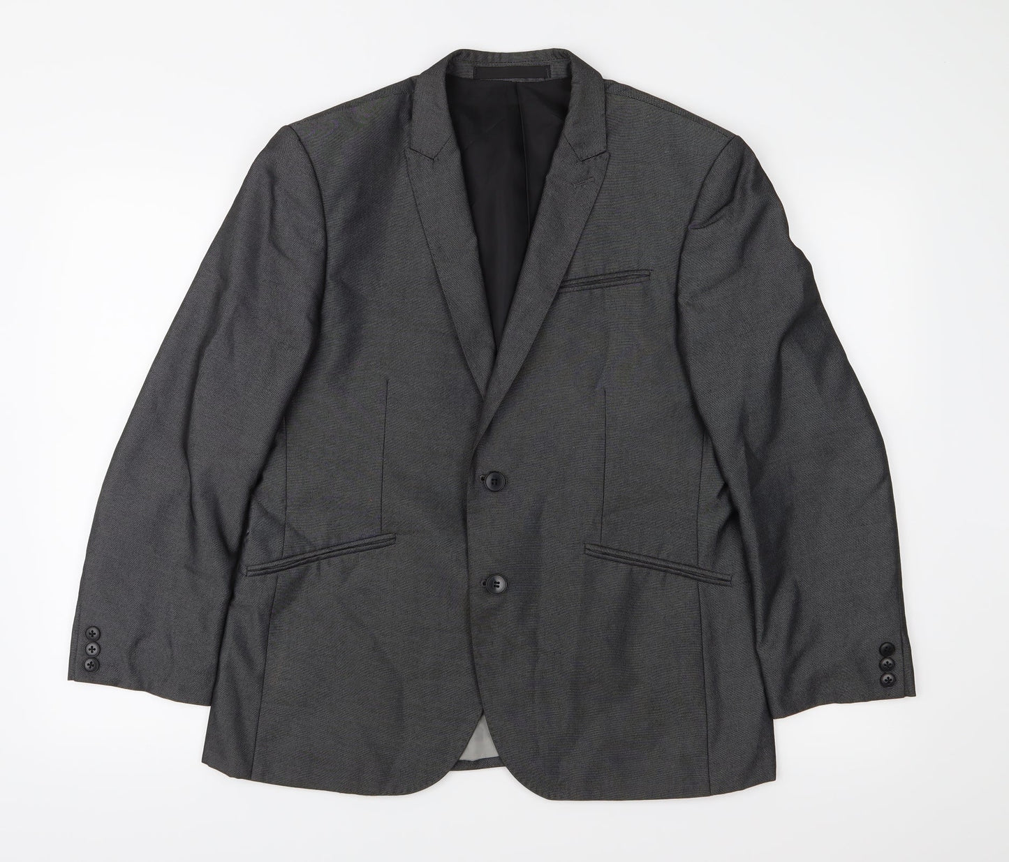 Marks and Spencer Mens Grey   Jacket Suit Jacket Size 40