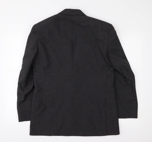 Scott International Mens Grey   Jacket Suit Jacket Size 38