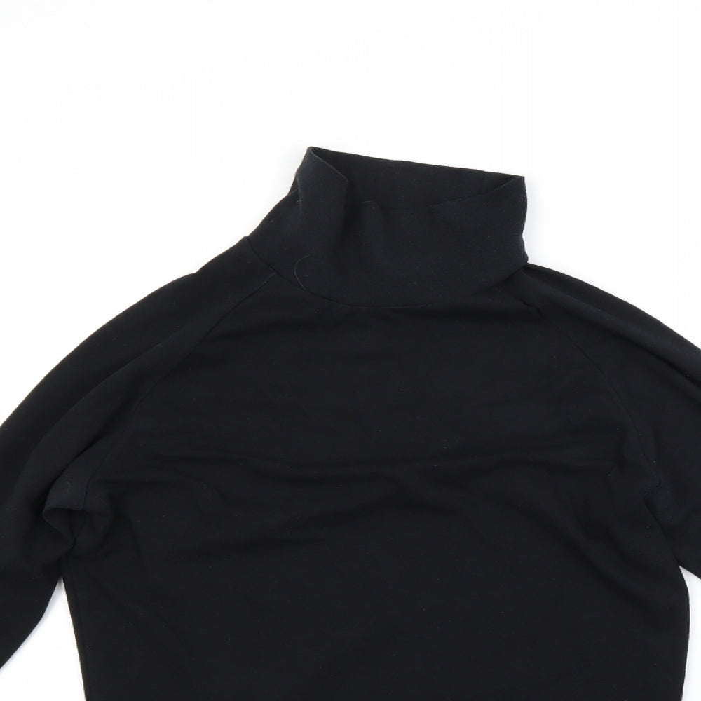Slazenger Womens Black   Pullover Sweatshirt Size L