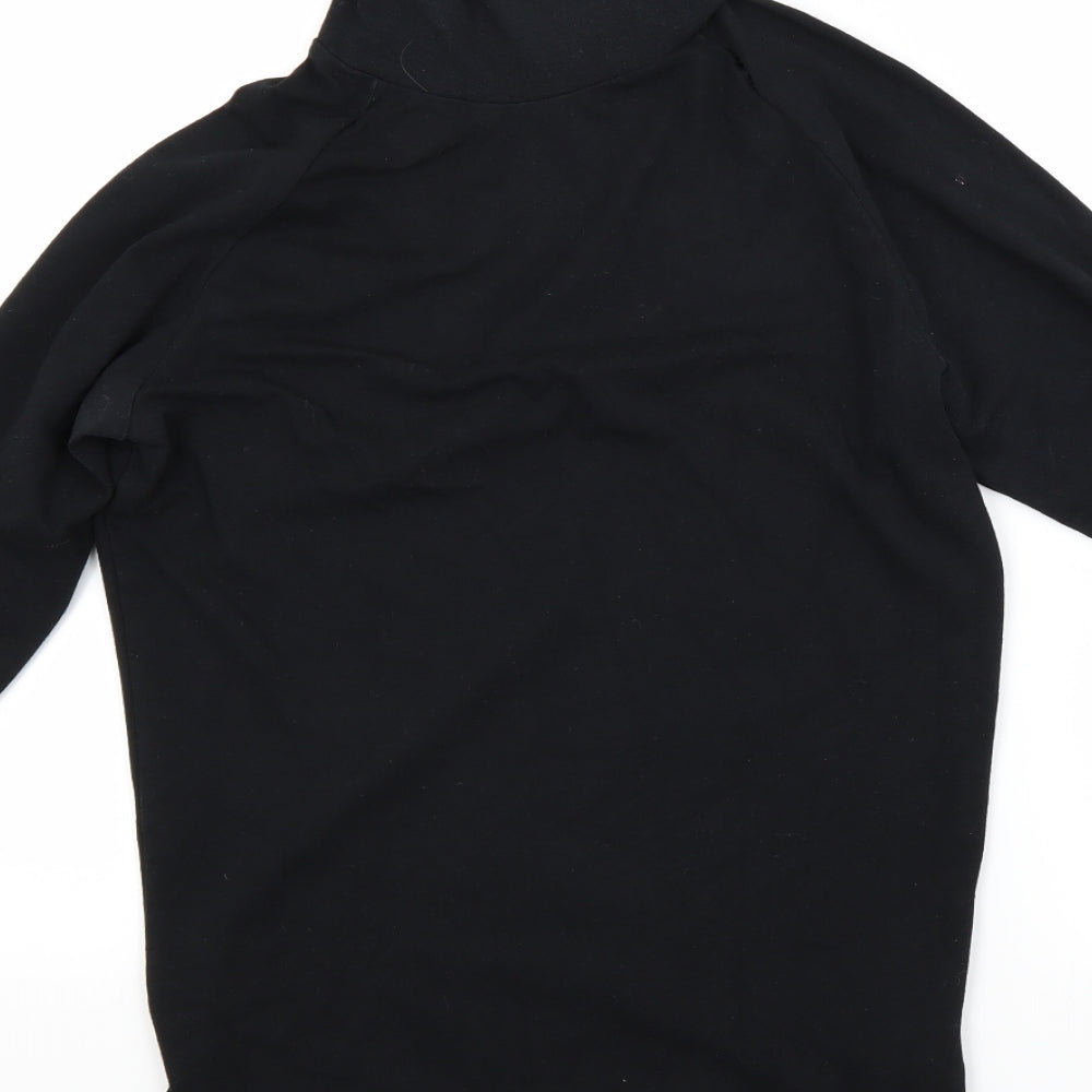 Slazenger Womens Black   Pullover Sweatshirt Size L