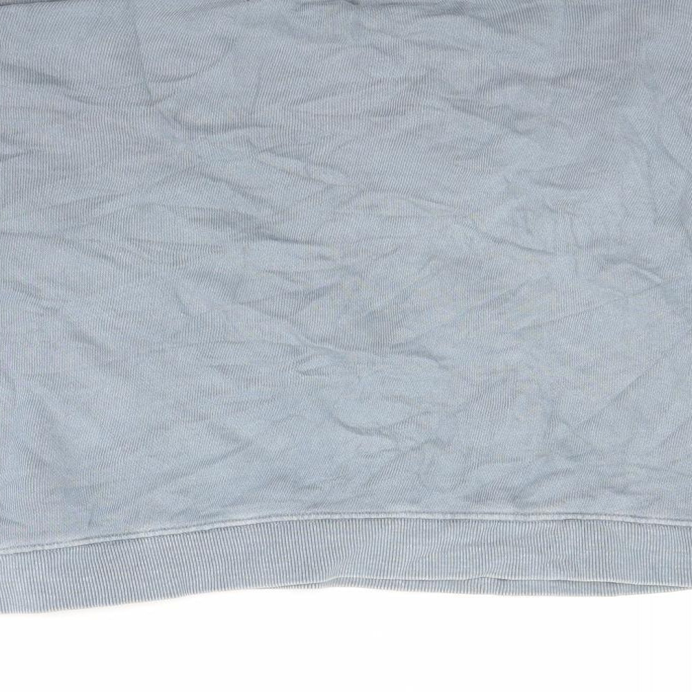 Pull & Bear Womens Blue   Pullover Sweatshirt Size M