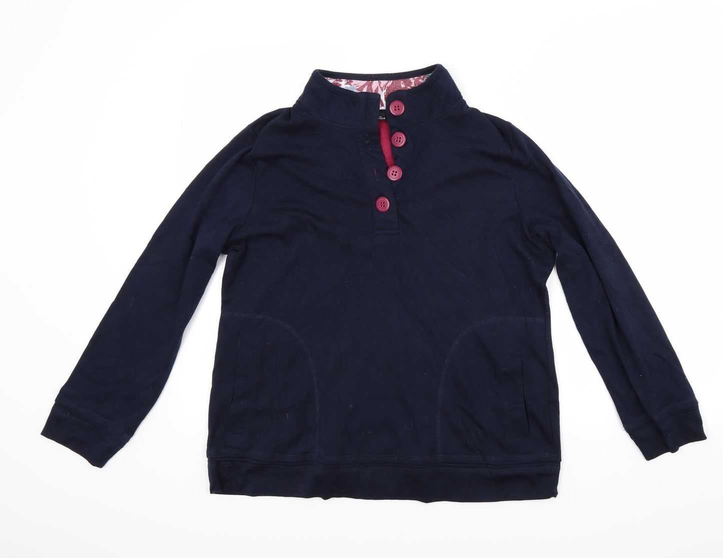 BM Womens Blue   Pullover Sweatshirt Size M