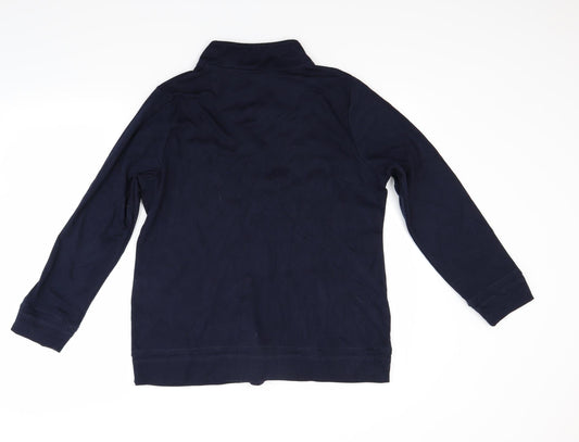 BM Womens Blue   Pullover Sweatshirt Size M