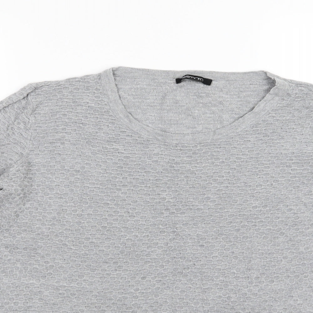 ESMARA Womens Grey  Knit Pullover Jumper Size XL