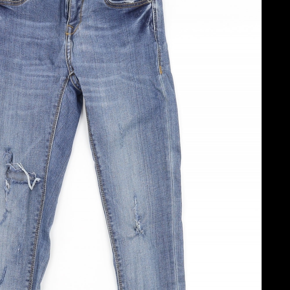 Super Dry Mens Blue  Denim Skinny Jeans Size 25 in L30 in