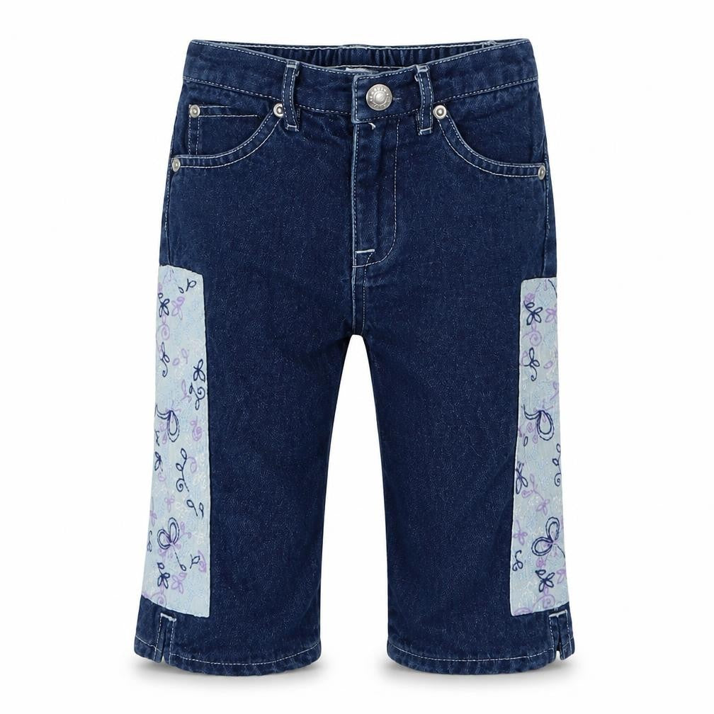 Gap Girls Blue  Denim Capri Jeans Size 12-18 Months
