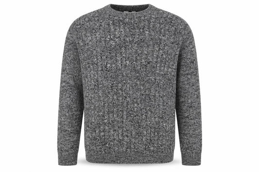 Topman Mens Grey  Knit Pullover Jumper Size S