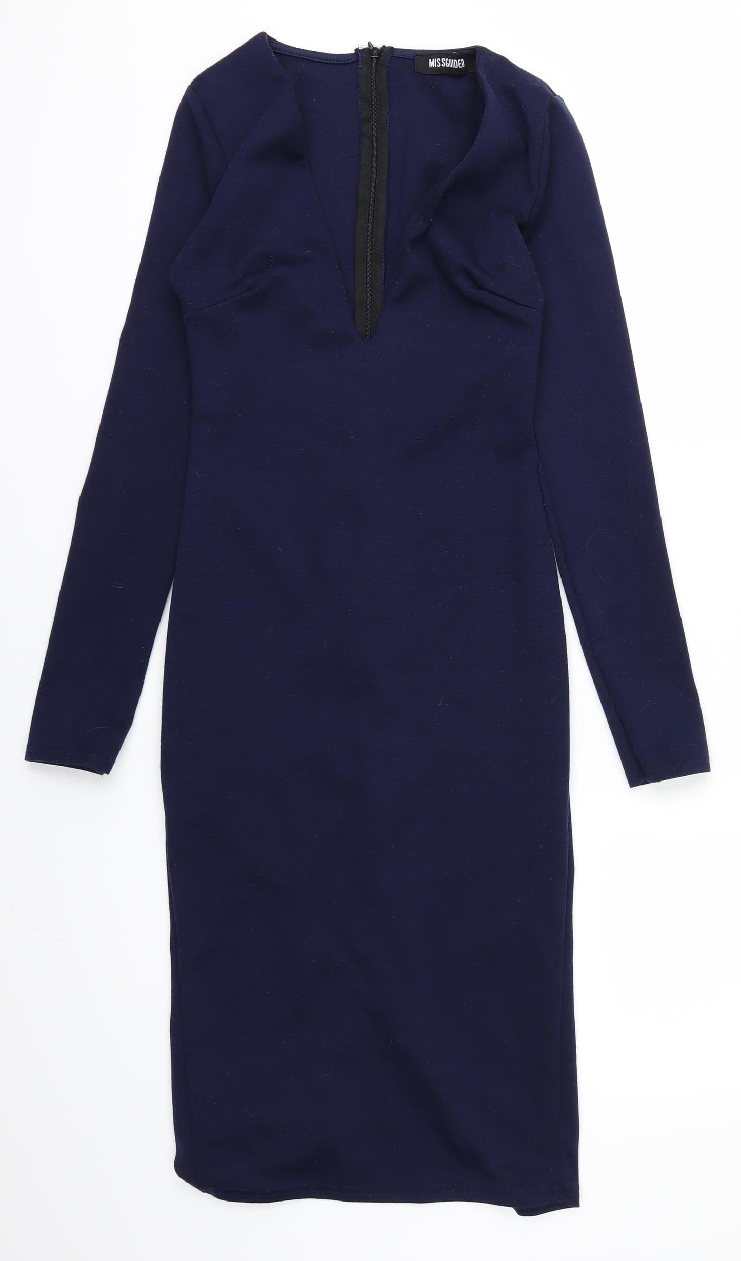 Missguided Womens Blue   Pencil Dress  Size 4