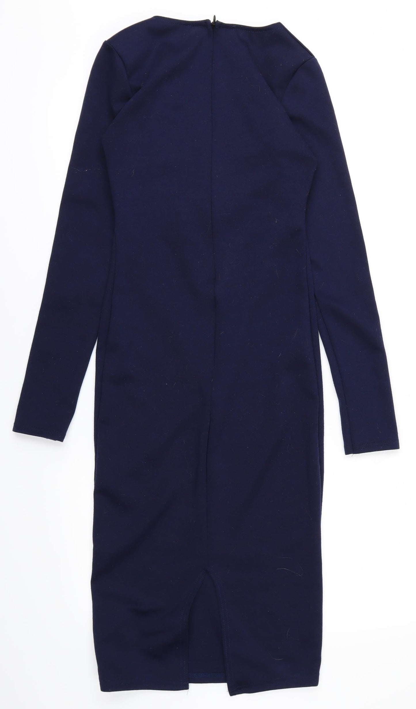 Missguided Womens Blue   Pencil Dress  Size 4