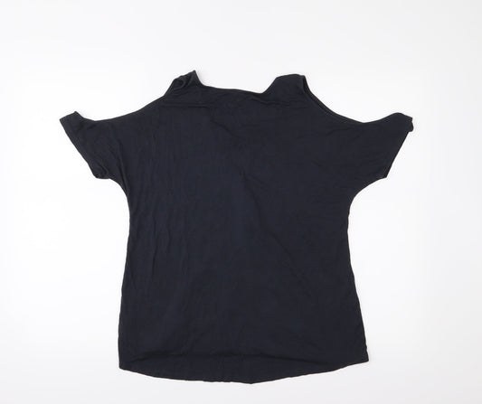 American Eagle Womens Black   Basic T-Shirt Size M