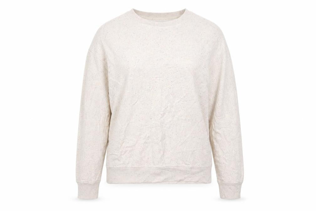 Front view of Next women’s white jumper, size L