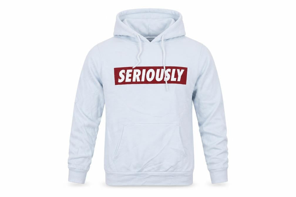Front view of FB Sister women’s black pullover hoodie, size XS