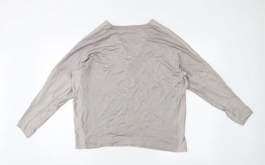 Zara Womens Grey   Pullover Jumper Size S