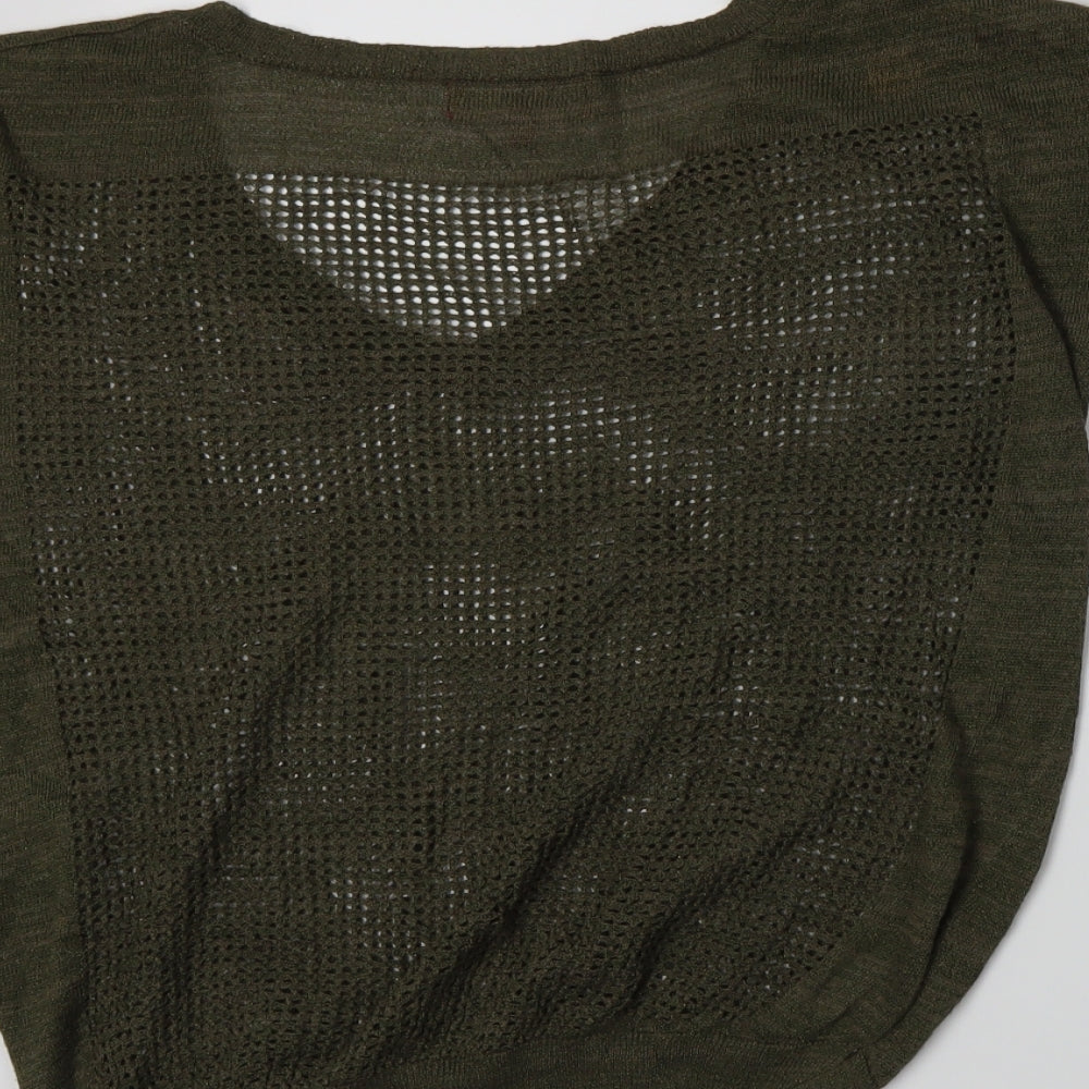 NEXT Womens Green  Knit Pullover Jumper Size 6