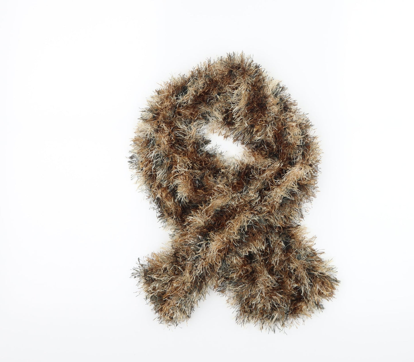 Preworn Womens Brown    Scarf