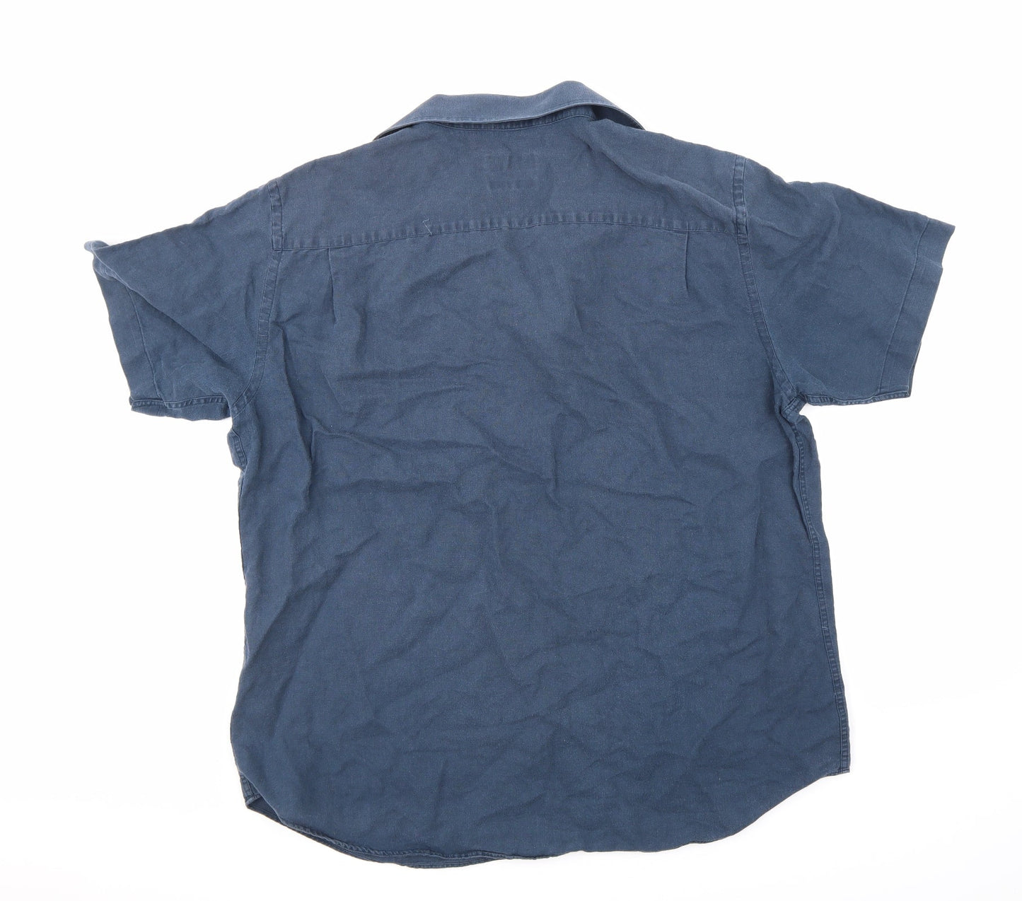 John Lewis Mens Blue    Button-Up Size 42