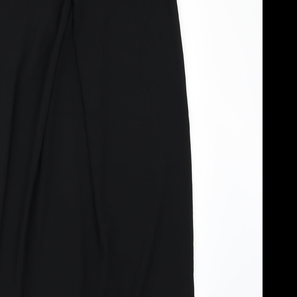 MONK Womens Black   Tunic Blouse Size S