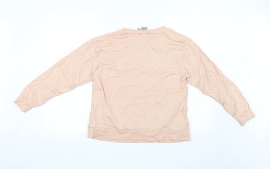 ASOS Womens Pink   Pullover Sweatshirt Size 8