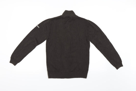Timberland Womens Brown   Full Zip Jumper Size 12