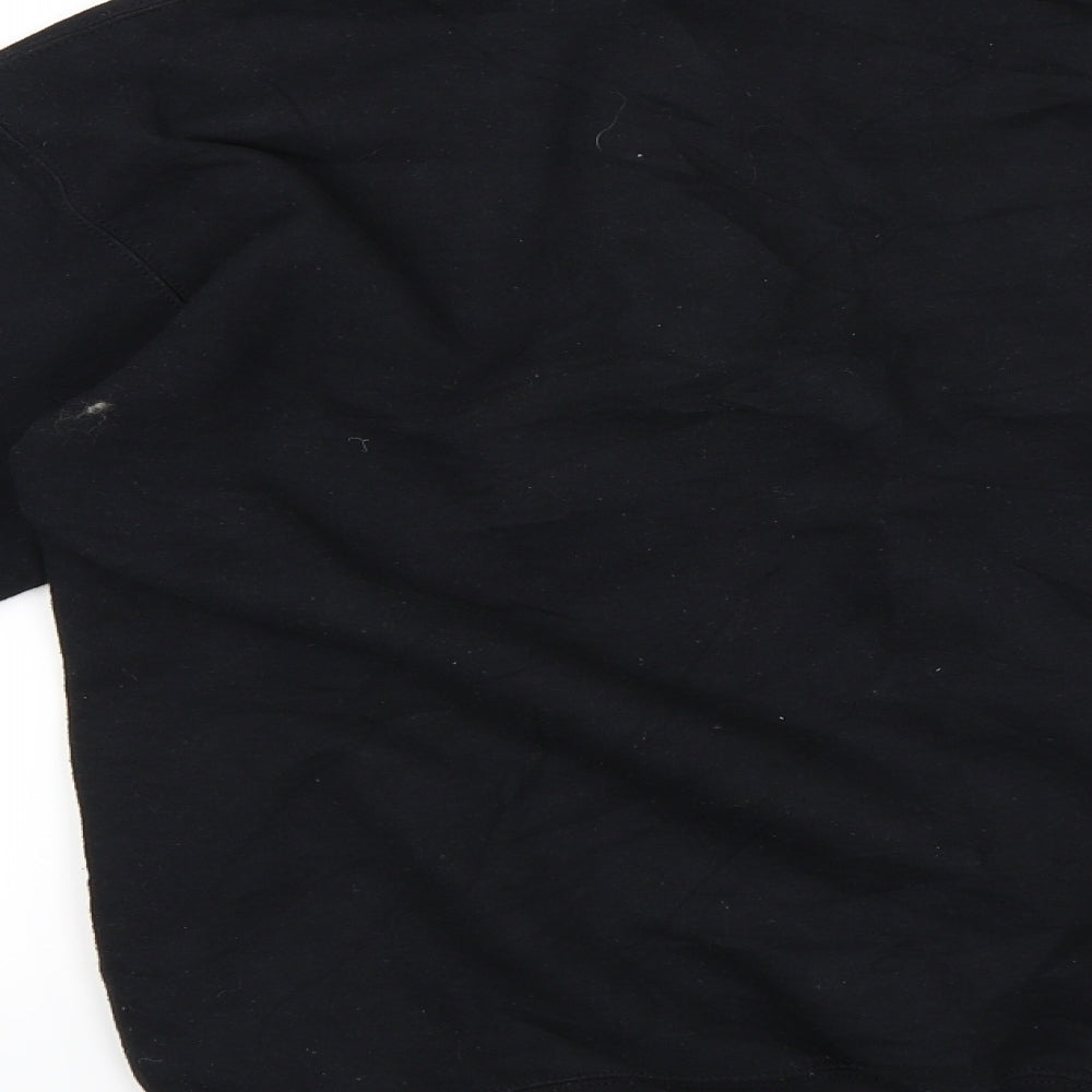 New Look Mens Black   Henley Sweatshirt Size XS