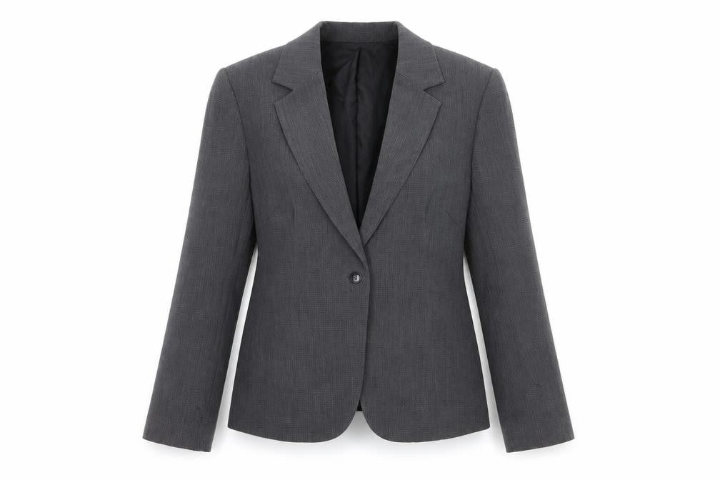 NEXT Womens Grey  Rayon Jacket Suit Jacket Size 14