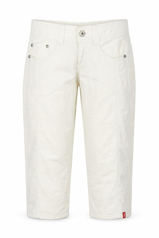 Esprit Womens White   Cropped Trousers Size 32 in L21 in