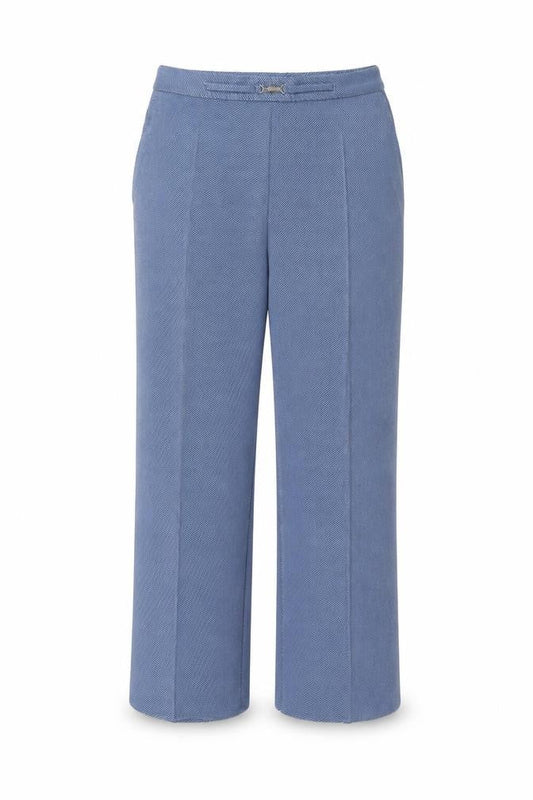 Preworn Womens Blue Striped  Trousers  Size 36 in L25 in
