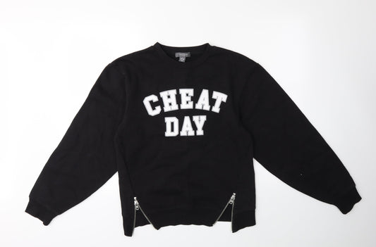Primark Womens Beige   Pullover Sweatshirt Size 8  - cheat day
